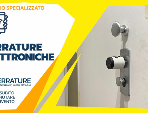 Aggiornamento di sicurezza porta blindata anni ’80 con serratura a frizione